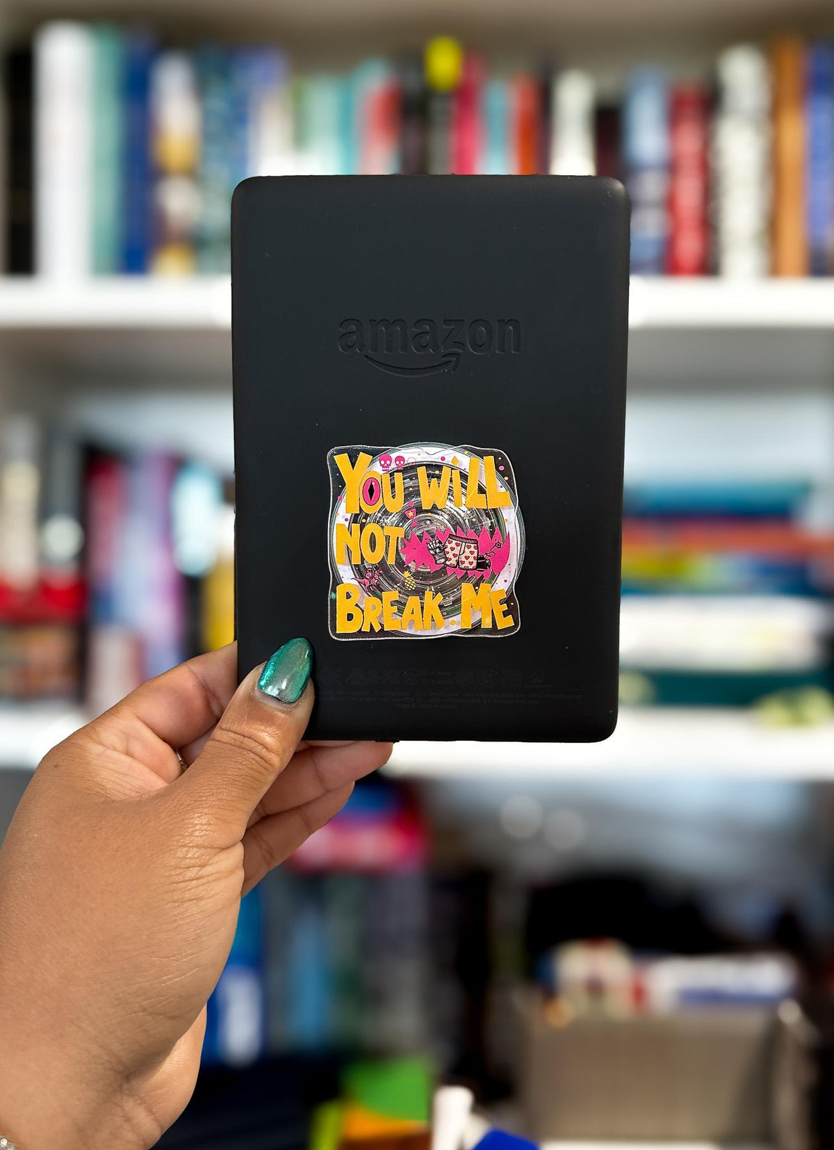 You Will Not Break Me Magnetic Phone & Kindle Grip