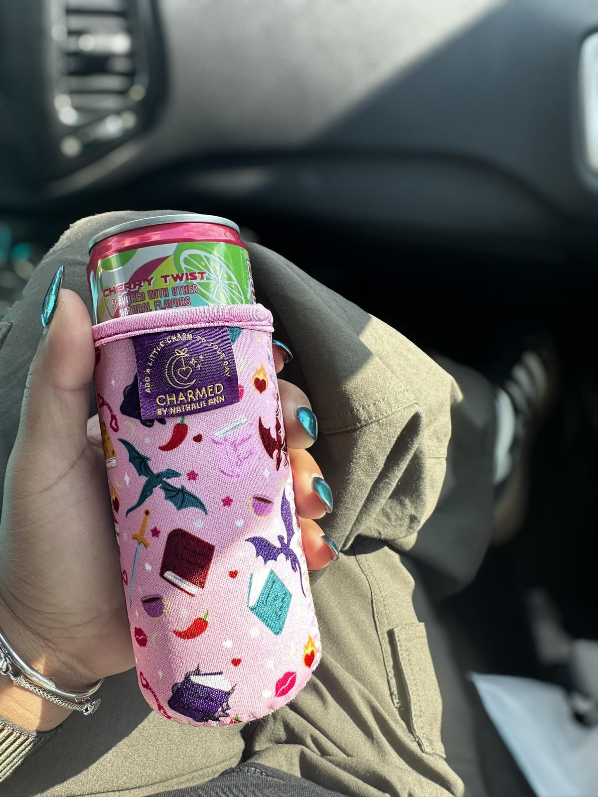 Spicy Book Club Slim Can Sleeve