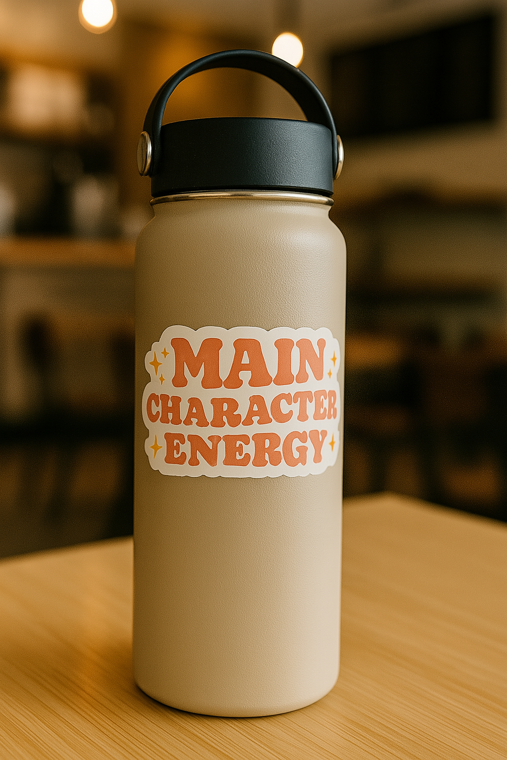 Main Character Energy Sticker