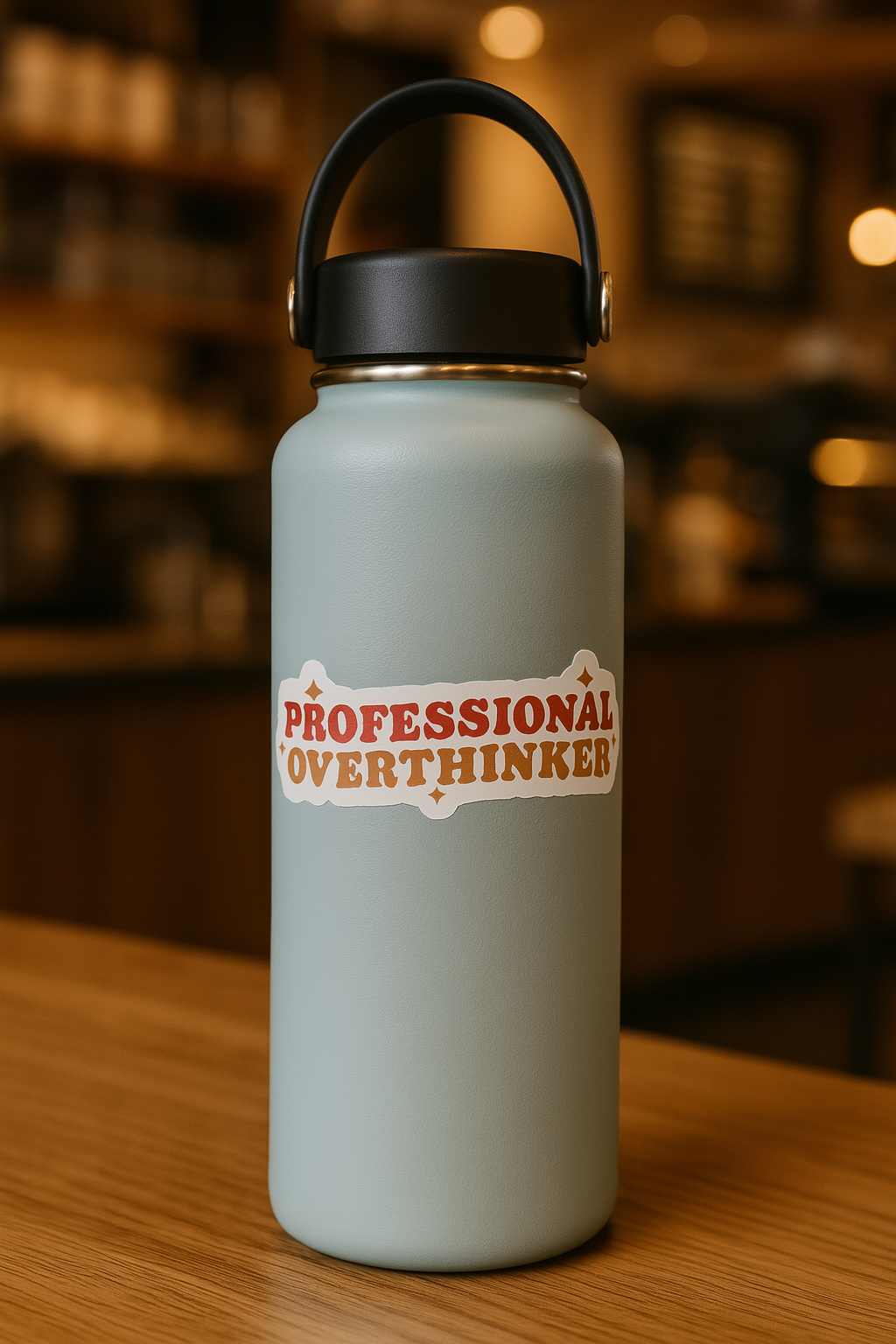 Professional Overthinker Sticker